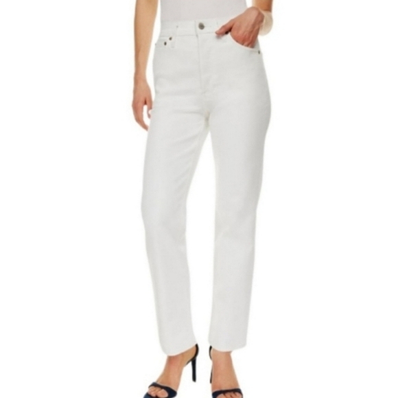 Rag & Bone Straight Leg High Waisted Classic Jeans - Picture 10 of 10